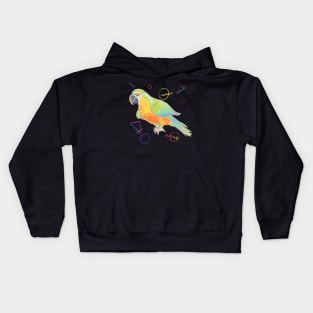 Retro Parrot Kids Hoodie